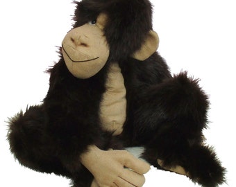 Mirtle Monkey digital soft toy sewing pattern  PDF download