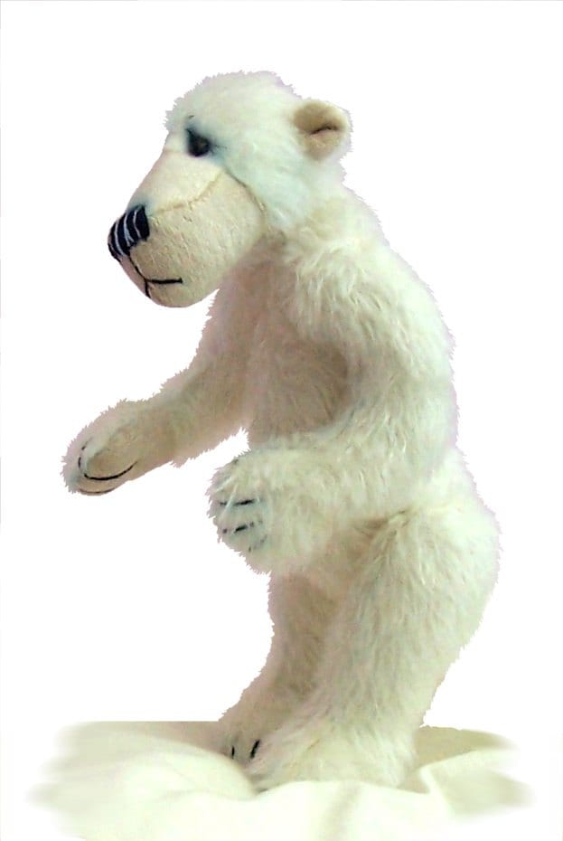 Nanuk polar bear soft toy teddy bear sewing pattern