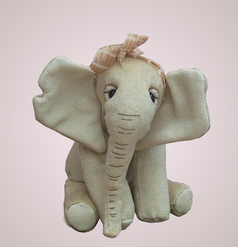 Abigail Elephant Soft Toy Sewing Pattern. Printed Pattern - Etsy