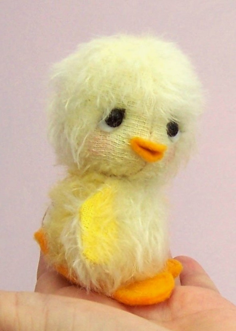 Chirrup cute easter chick soft toy sewing pattern Printed | Etsy