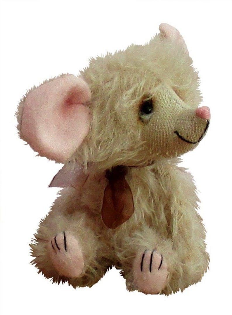 Figaro mouse soft toy sewing pattern PDF download image 1