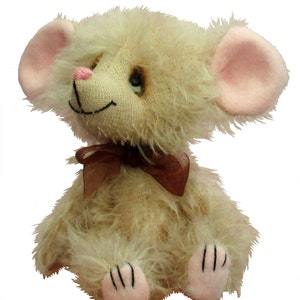 Figaro mouse soft toy sewing pattern PDF download image 3