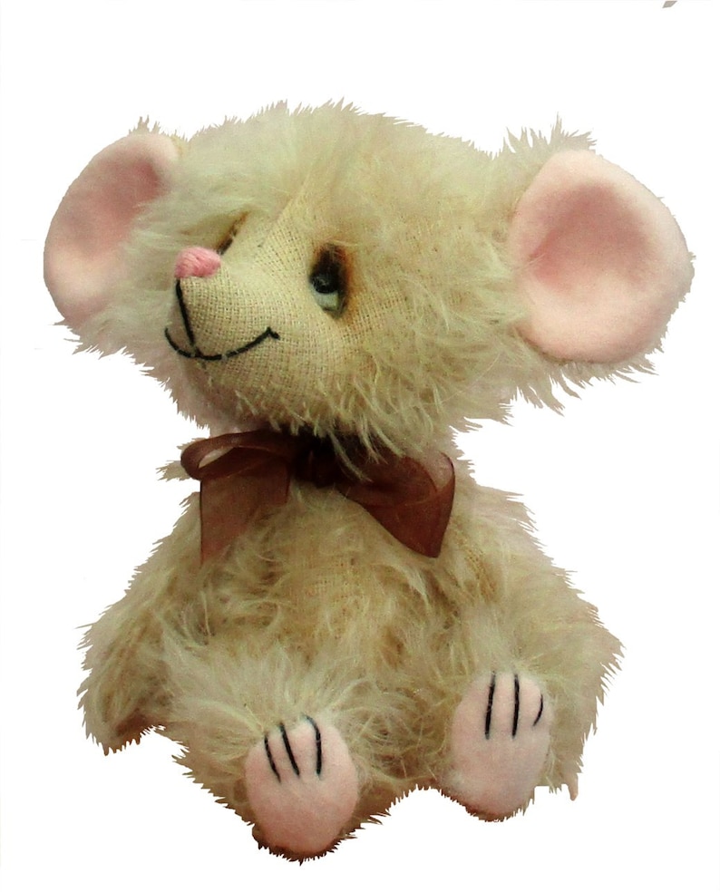 Figaro mouse soft toy sewing pattern PDF download image 3