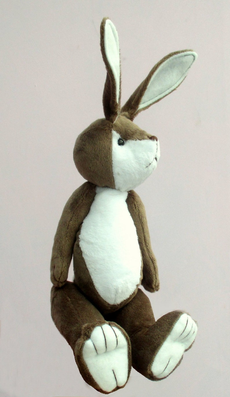 Fennel Soft Toy Rabbit Sewing Pattern Printed Bunny Pattern Etsy UK