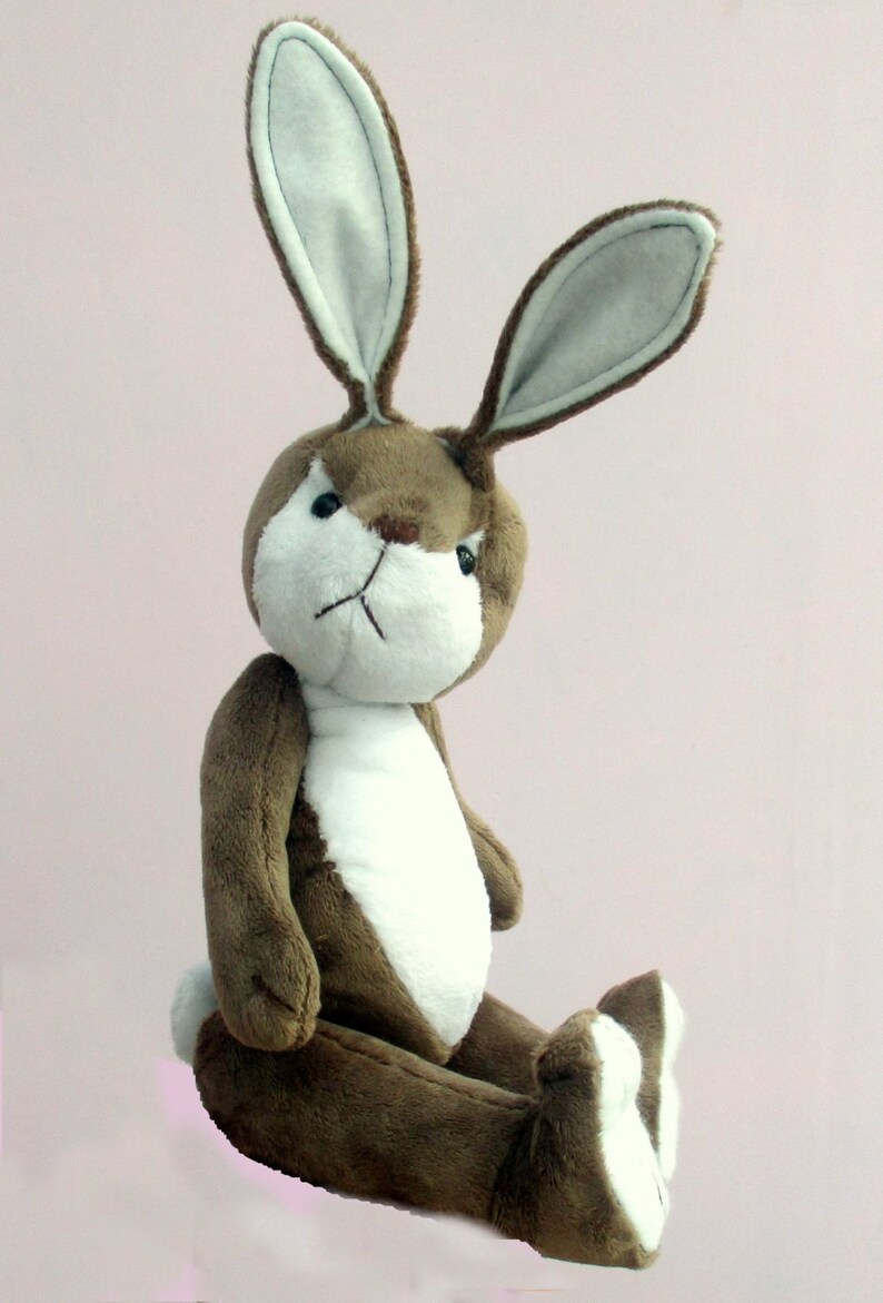 Fennel Soft Toy Rabbit Sewing Pattern Printed Bunny Pattern Etsy UK