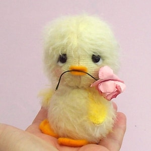 Chirrup Chick cute soft toy digital chick sewing pattern  PDF download