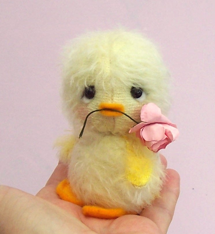 large easter chick soft toy