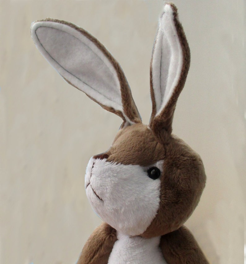 Fennel Soft Toy Rabbit Sewing Pattern Printed Bunny Pattern Etsy UK