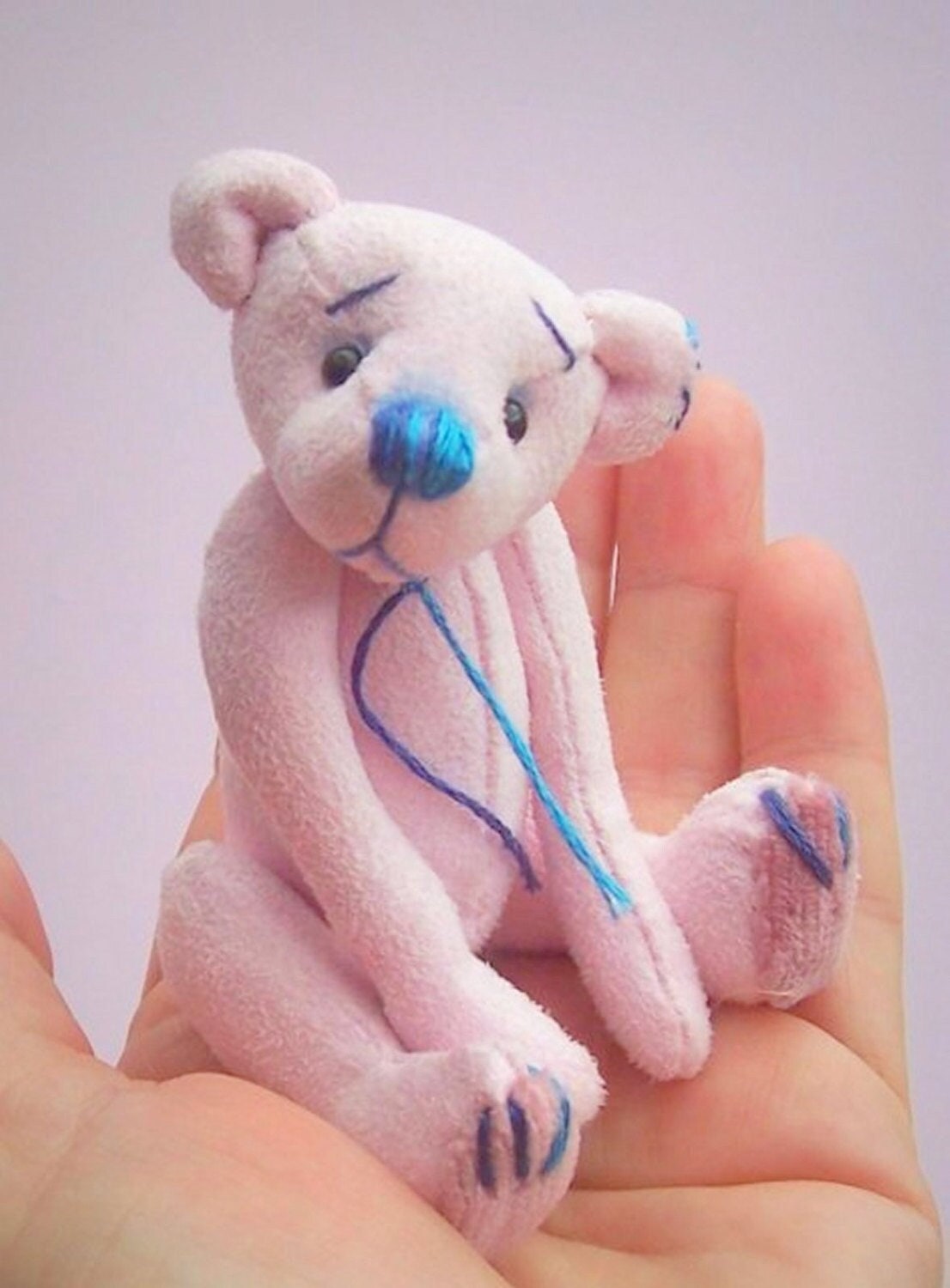 Bruce Mini Soft Toy Teddy Bear Sewing Pattern Etsy UK