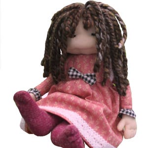 Dilly cloth doll digital sewing pattern pdf soft toy download image 5