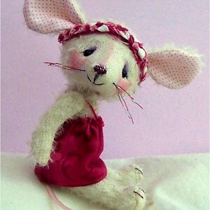 Carrie Mouse Soft Toy Digital Mouse Sewing Pattern PDF Download - Etsy