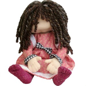 Dilly cloth doll digital sewing pattern pdf soft toy download image 3