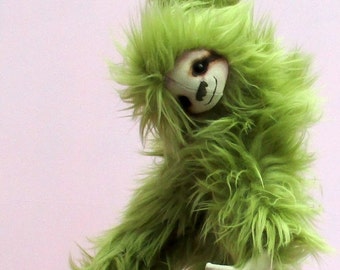 Spencer sloth digital soft toy sewing pattern  PDF download