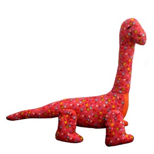 Dippy soft toy digital dinosaur sewing pattern PDF download