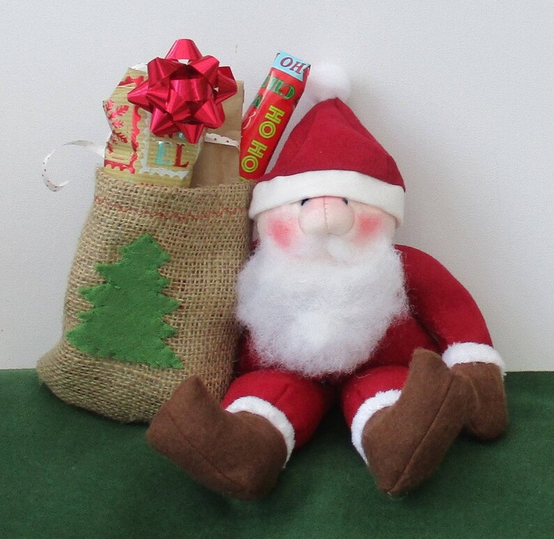 santa claus soft toy