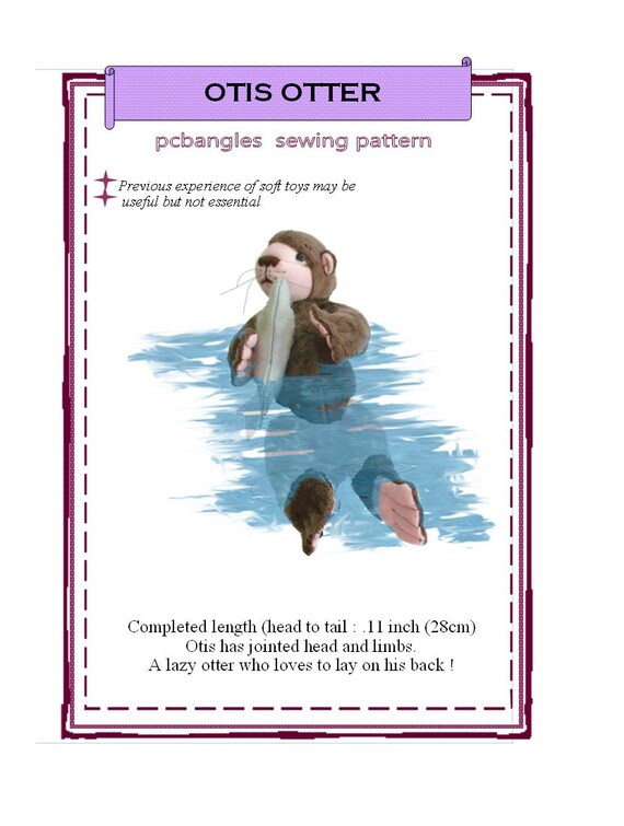 26+ Otter Toy Sewing Pattern - KamuranBuraq