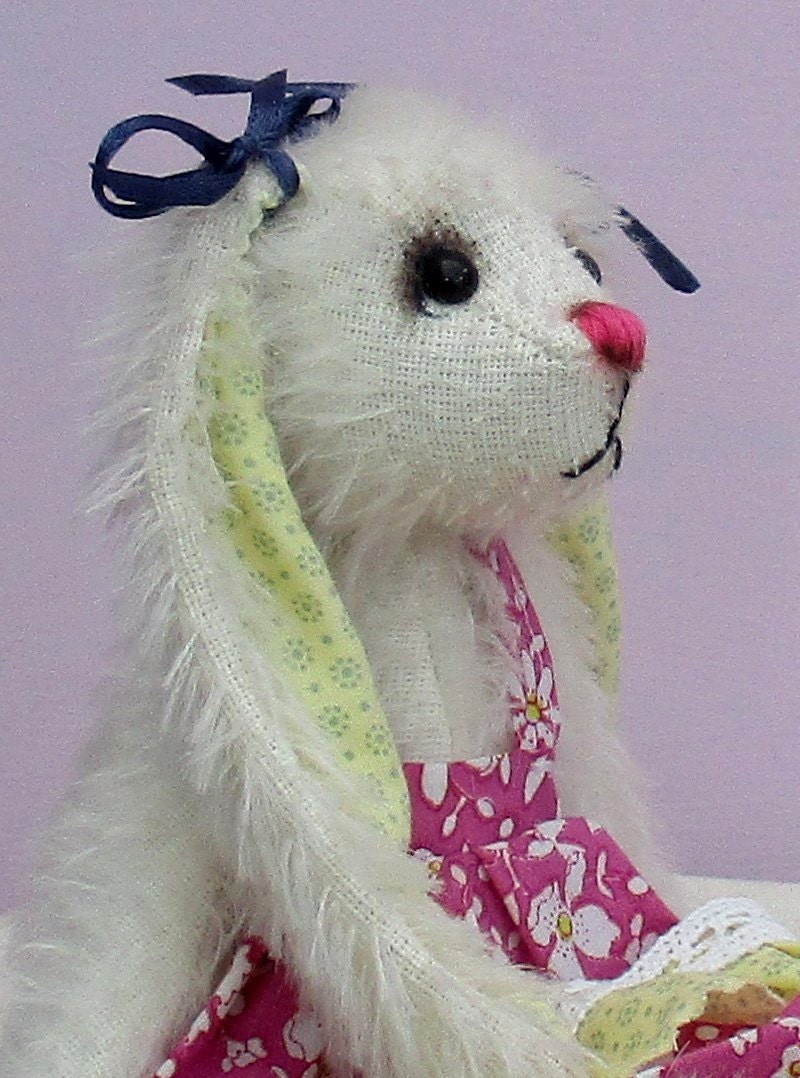 Sasha rabbit PDF soft toy bunny sewing pattern. Digital Etsy