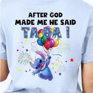 Lilo And Stitch Ta Da ! Shirt | Lilo And Stitch Shirt | Stitch Tshirt | Child Tshirt | Disneyland Shirt | Disney Tee Lilo Unisex Adult Kids