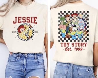 Jessie Shirt, Disney Toy Story Shirt, Disneyland Trip Shirt, Toy Story T-Shirt, Disney T-Shirt Unisex Erwachsene Kinder, Disneyland Shirt, zwei Seiten