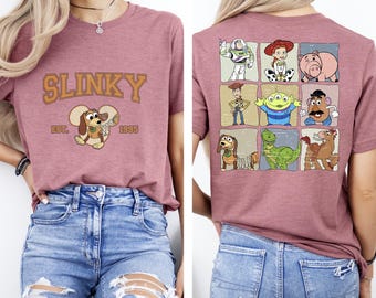 Toy Story Slinky-shirt, Disney Toy Story-shirt, Disneyland Trip-shirt, Toy Story-T-shirt, Disneyland-shirt, Toy Story Vintage-shirt, Disney-T-shirt