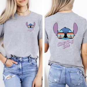 Best Day Ever Stitch Two Side Shirt | Lilo And Stitch Shirt | Stitch Tshirt | Child Tshirt | Disneyland Shirt | Disney Tee Lilo Unisex Adult
