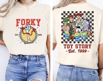Toy Story Forky Shirt, Disney Toy Story Shirt, Disneyland Trip Shirt, Toy Story Tee, Disney Tee, Unisex Adult, Disneyland Shirt, Two Sides