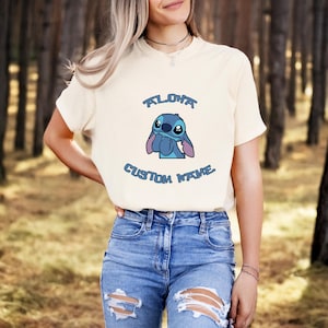 Custom Stitch Shirt, Lilo And Stitch Shirt, Stitch Tshirt, Lilo Child Tshirt, Disney Tee, Disneyland Shirt, Disney Family Tee, Lilo Shirt