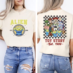 Toy Story Alien Shirt, Disney Toy Story Shirt, Disneyland Trip Shirt, Toy Story Tee, Disney Tee, Unisex Adult, Disneyland Shirt, Two Sides