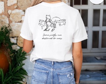 Winnie The Pooh Shirt, Winnie the Pooh Vintage Shirt, Disneyland Trip Tee, Disneyland Shirt, Disney Family Tee, Disney Black and White Shirt
