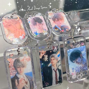 Love and DeepSpace LI Bag card keychain, Rafayel, sylus, Xavier, Caleb  Phone Charm