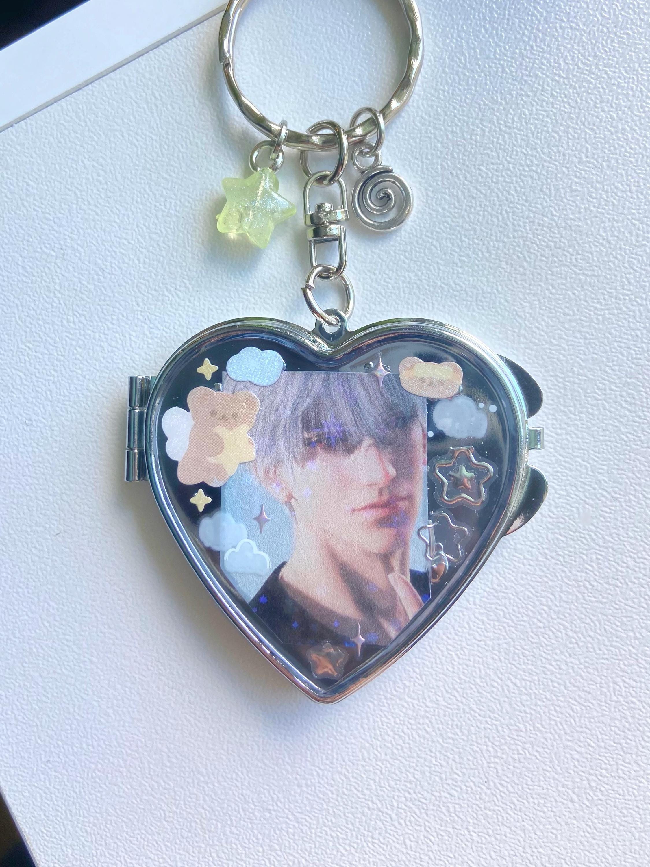 Love and Deepspace Lucky Pull Locket, Sylus Teddy Bear, Metal