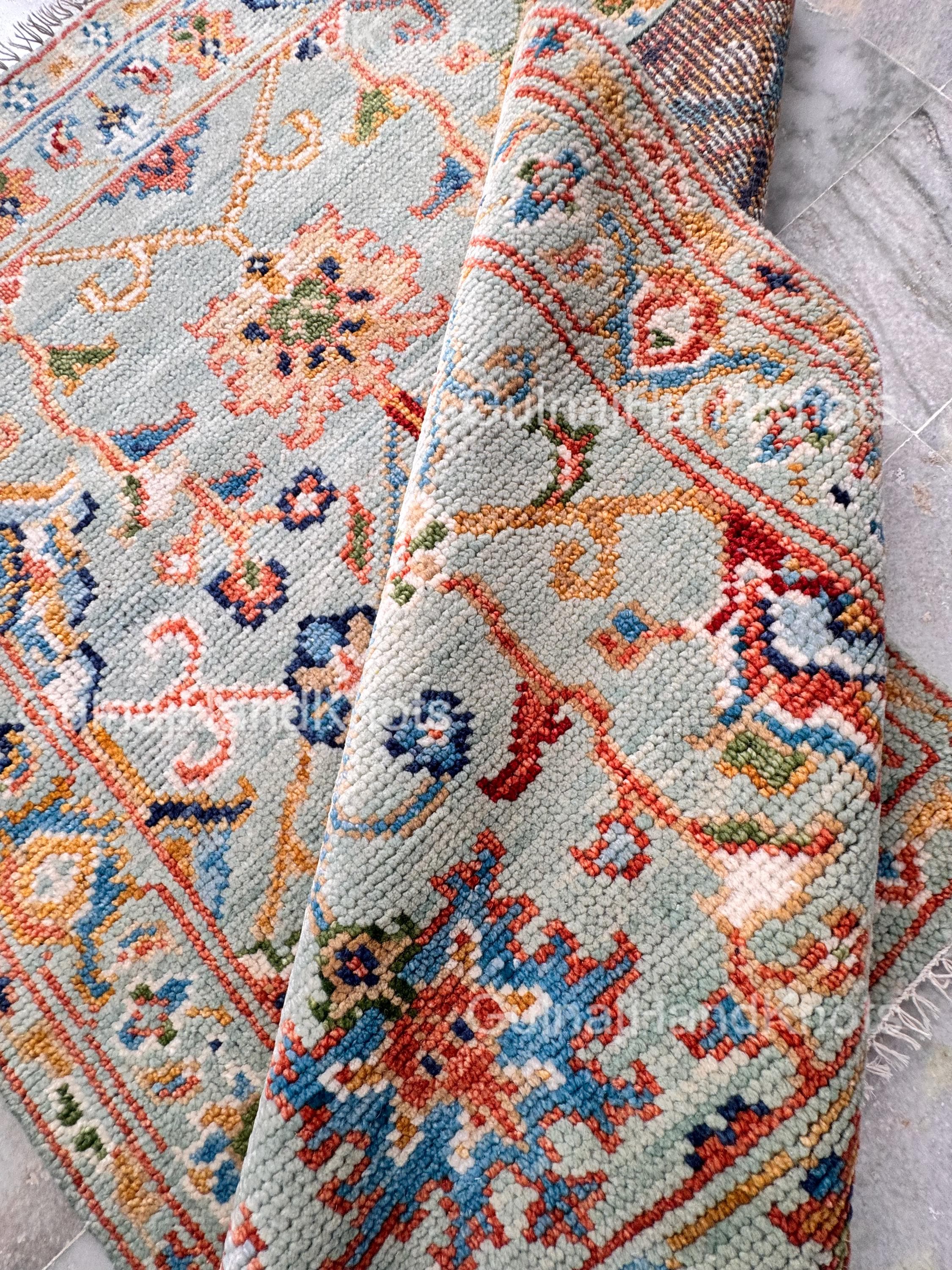 Oushak rugs - Etsy Österreich, image size:2250x3000