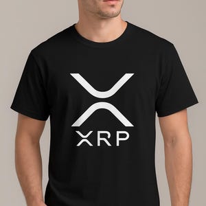 XRP Vibes Only - Krypto-Streetwear-T-Shirt für Mutige. 100% Baumwolle