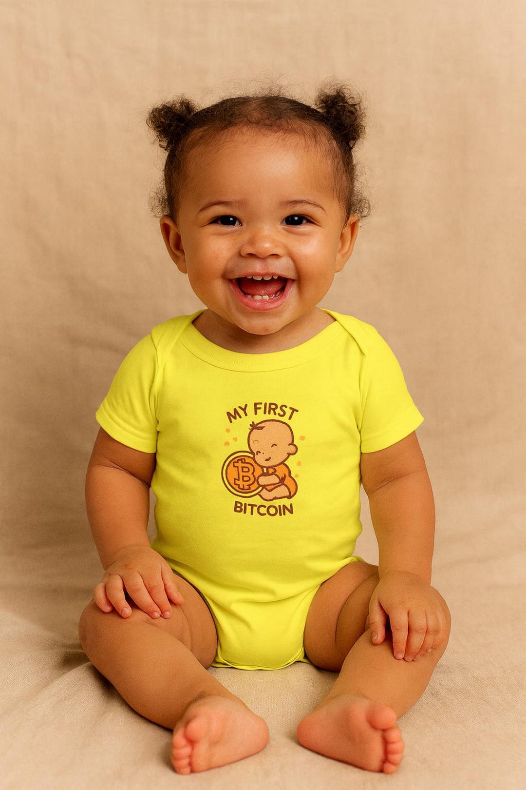 My First Bitcoin Baby Onesie | Cute Crypto Infant Bodysuit | Future  Bitcoiner Gift | 6 Colors - 100% Cotton - Etsy Ireland