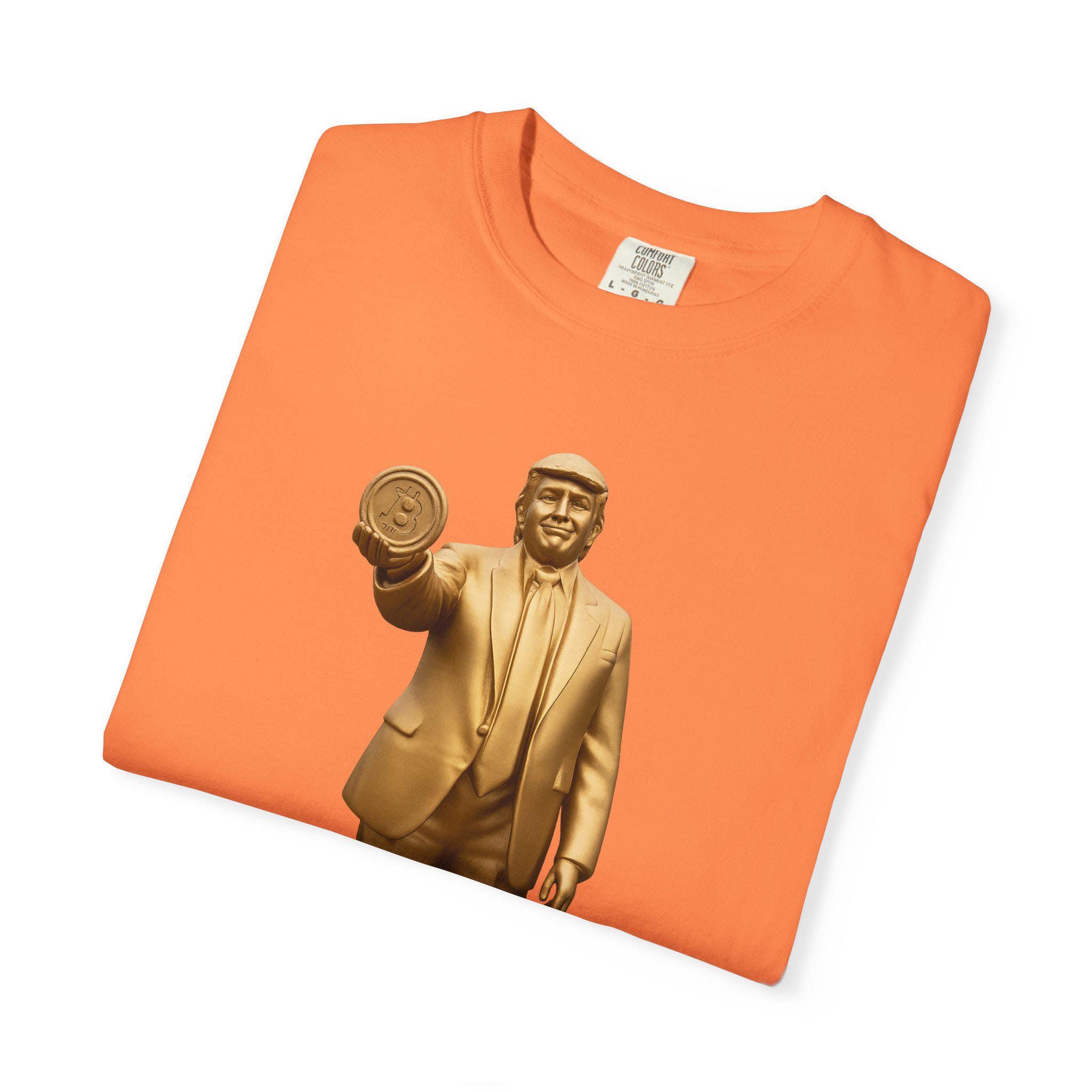 Camiseta Estátua Dourada de Trump Bitcoin | Camiseta Política com Estampa  de Criptomoedas | Camiseta Ousada de Apoio a Trump e Bitcoin | 6 cores -  100% algodão - Etsy Portugal