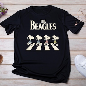 Camiseta vintage de perro beagle: camiseta clásica retro para hombre y mujer