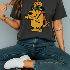 Retro Muttleys Dog T-Shirt | Vintage TV Series Halloween Tee