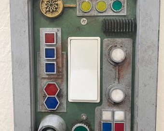 Star Wars Light Switch Cover: Sci-Fi Control Panel Wall Plate