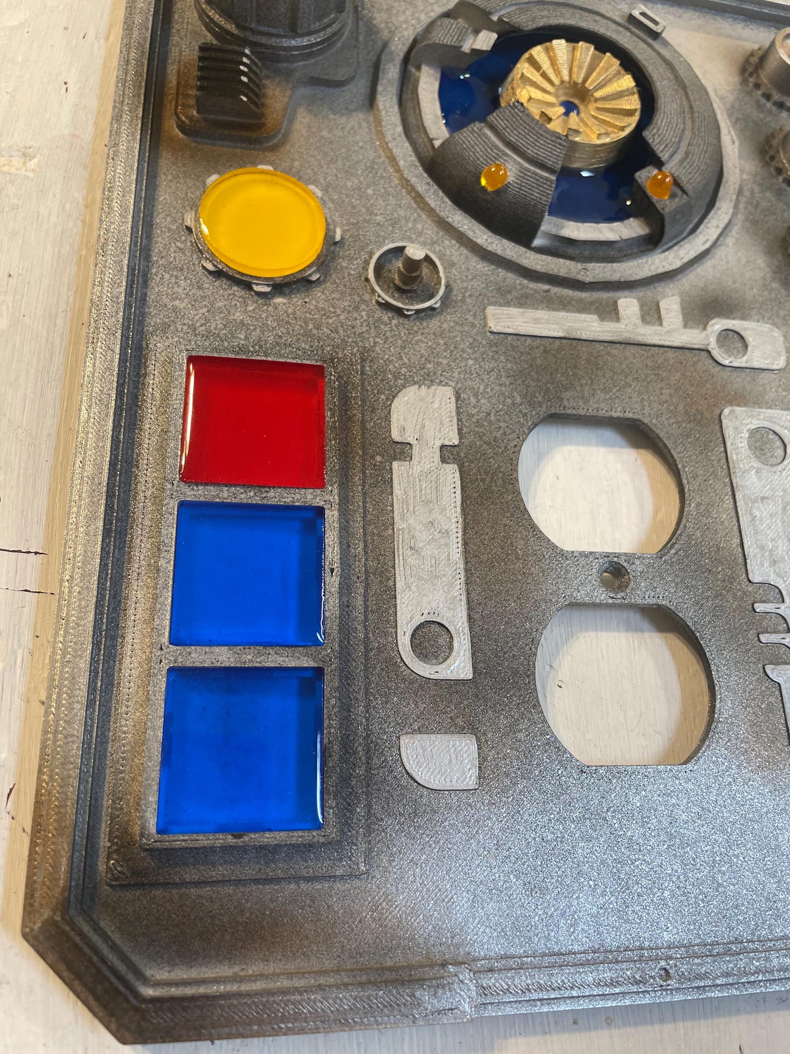 Star Wars Inspired Outlet Cover: Sci-fi Control Panel Droid Access ...