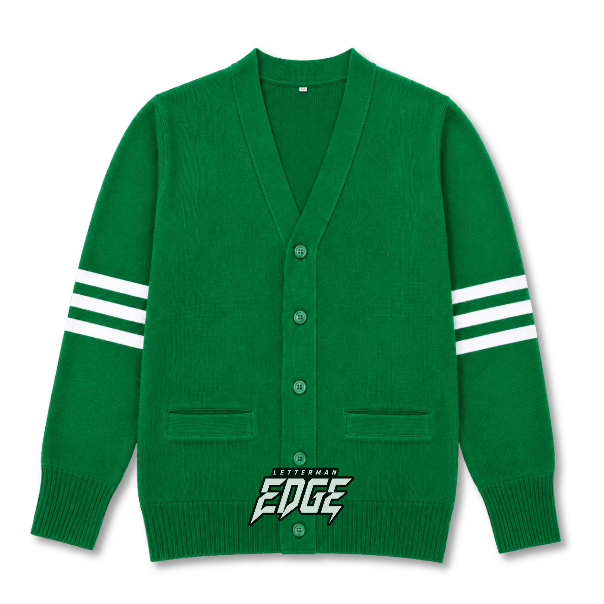 Varsity Cardigans Green and White - Etsy