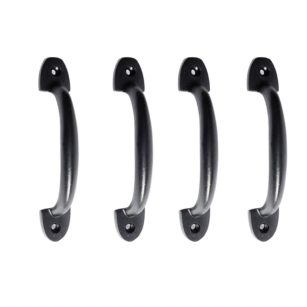 Rustic Pull Handle Vintage Black 5