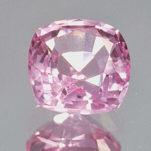 Light Pink Colour Sapphire Cushion Shape 12-14 Carat Natural Loose Certified Gemstone TQ405