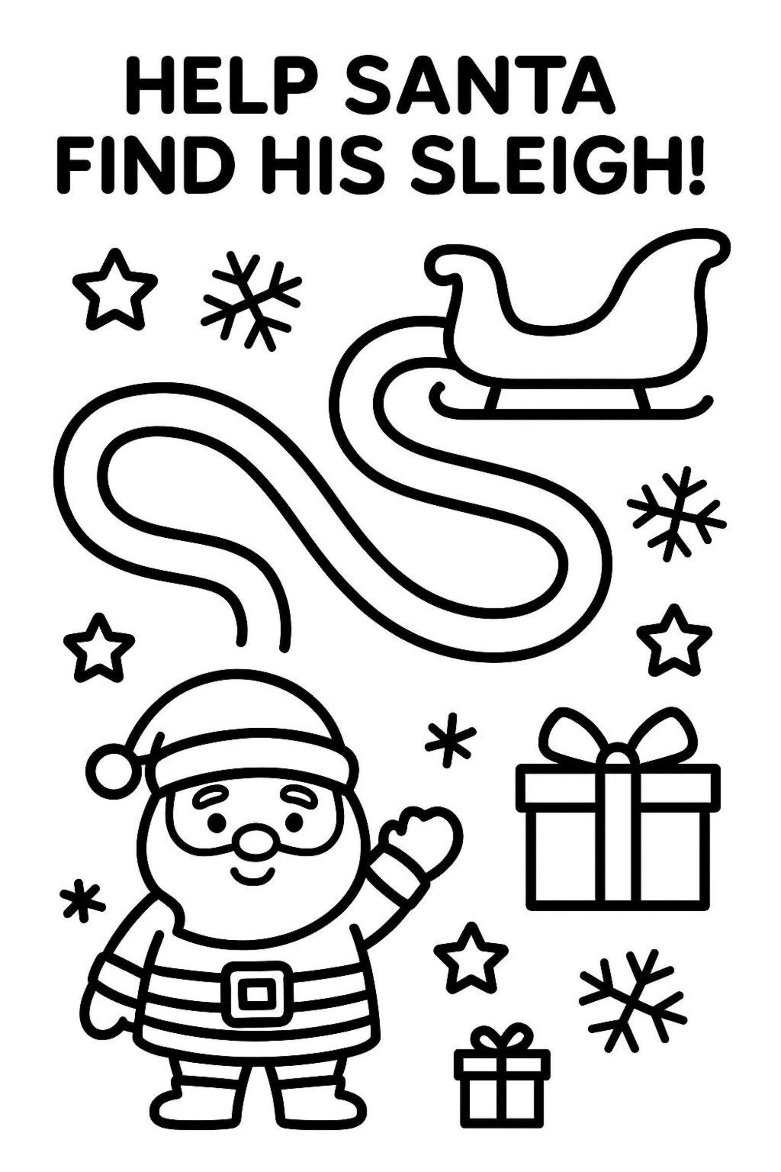 Printable Christmas Coloring Book for Kids | 25 Fun Holiday Pages ...