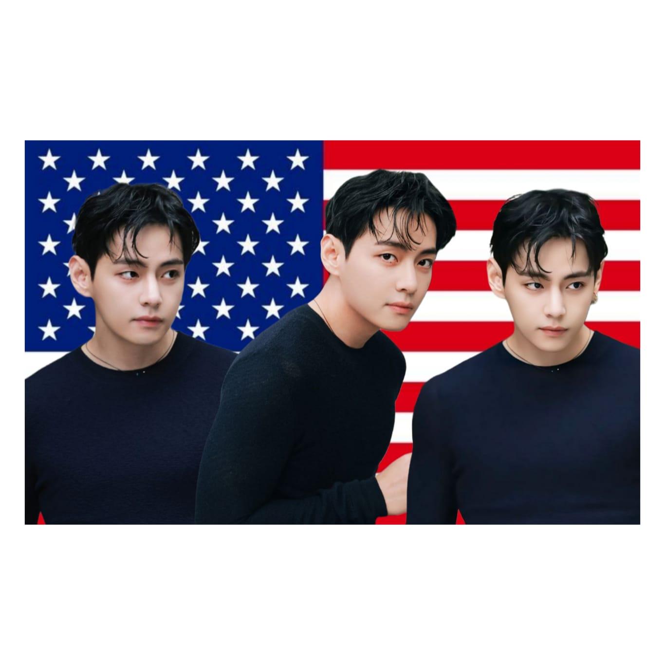 Taehyung Bts Flag - Etsy