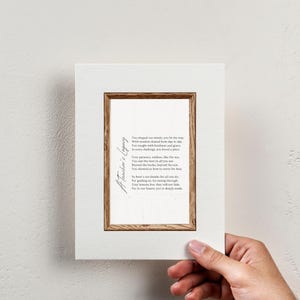 A Teachers Legacy Poem Digital Print