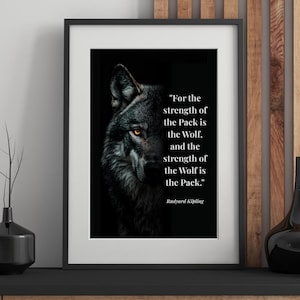 Rudyard Kipling Poster Print
