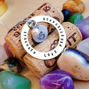 Personalized Necklace - Hand Stamped Mommy Necklace - Personalized Stamped Necklace, Couple, sister, best friend, Hand Stamped Necklace