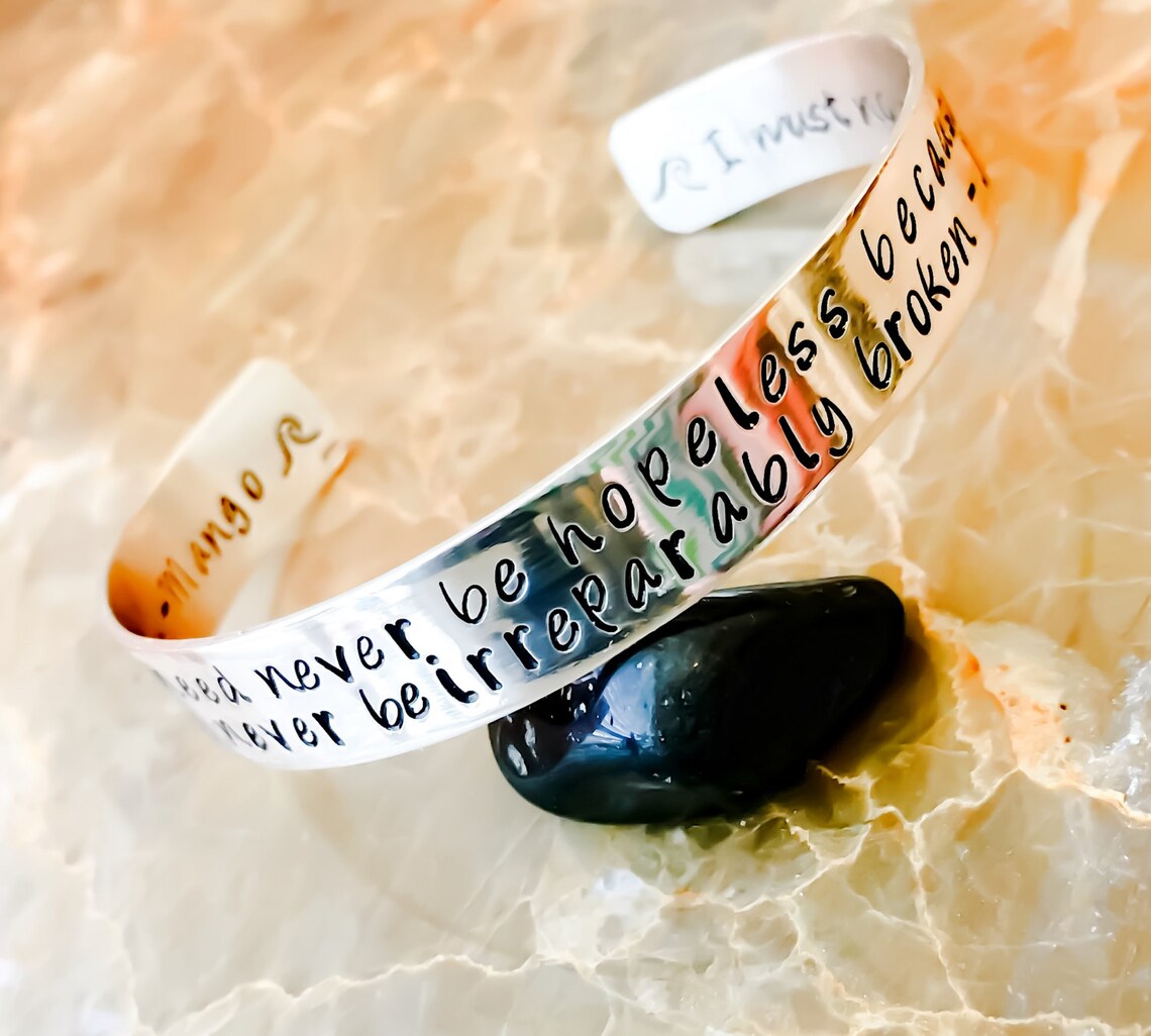 Message Bracelet Custom Bracelet Personalized Bracelet Etsy