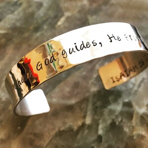 Custom Bracelet, Personalized Hand Stamped Bracelet, Custom Cuff Your Name, Quote, Personalized Stamped Bracelet, Custom Stamped Bracelet image 6