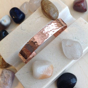Message Bracelet - Custom Bracelet - Personalized Bracelet Cuff - Customized Stamped Bracelet - Name, Quote - Personalized Stamped Bracelet